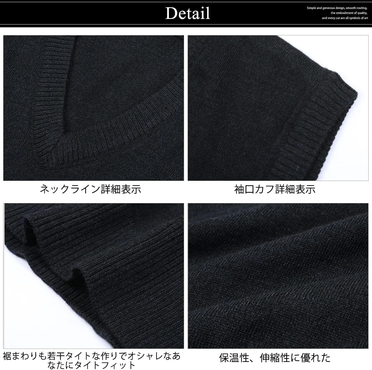 [CEEN] メンズ ベスト ニット 秋冬 セーター ベスト 無地 ベスト メンズ ニット キレイ目 vネック シンプル ニットベスト メンズ ビジネス ジレ セーター 紳士ベスト 大きいサイズ